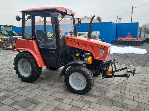 MTZ 320.4 traktor 104 üzemórával, fronthidraulikával és frontkardánnal eladó