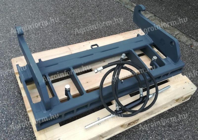 Homlokrakodó váltóadapter / gyorscsatlakozó 3300 kg Volvo L40 / 45 Kramer 880-hoz AL-ról E