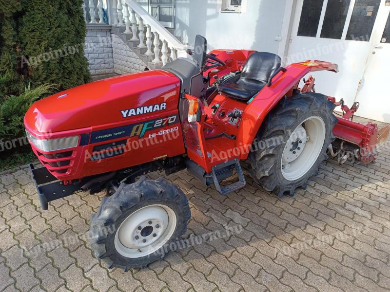 Yanmar AF27 PowerShift High-Speed-es 830 üzemóra 25 km végsebesség