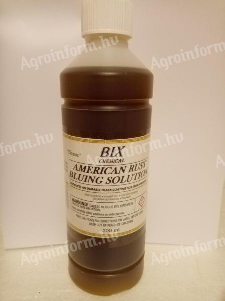 Acél barnító szer,  American Rust Bluing 1000 ml