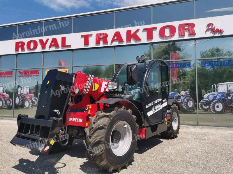Faresin 7.30C Classic teleszkópos rakodógép - akcióban - lízingre is 3% kamattól - raktárkészletről - Royal Traktor