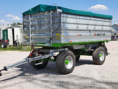 CYNKOMET 12T KÉTTENGELYES PÓTKOCSI - RAKTÁRKÉSZLETRŐL ELÉRHETŐ - ROYAL TRAKTOR