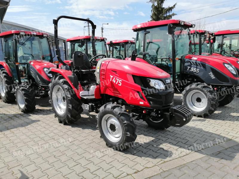 TYM T475NCEU traktor (fülke nélküli)