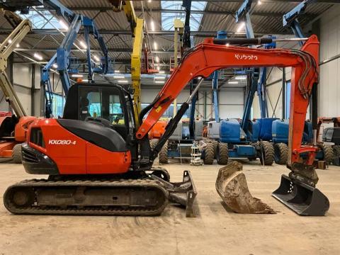 Kubota KX080-4 / 2016 / 1350 óra / Lízing 20%-tól