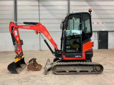 Kubota U27-4 / 2019 / 850 óra / Lízing 20%-tól Kubota U27-4 / 2019 / 850 óra / Lízing 20%-tól