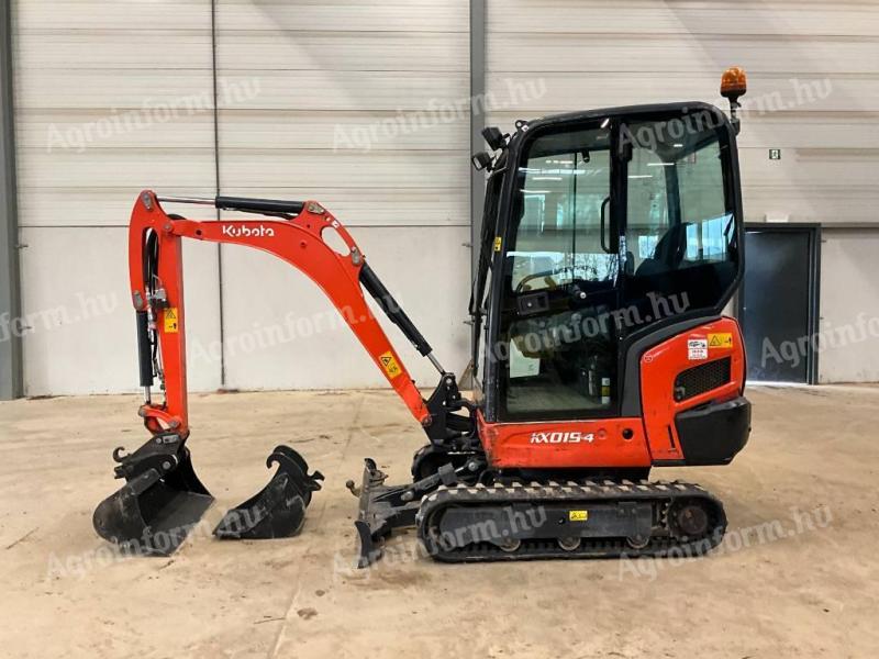 Kubota KX 019-4 / 2019 / 870 ó / 2 db kanál / Lízing 20%-tól