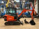 Kubota KX 027-4 / 2020 / 1900 óra / 2 db kanál / Lízing 20%-tól