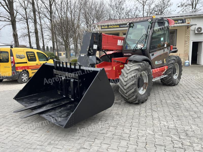 MANITOU MLT 845 Rendszámos Klímás Kanállal Villával