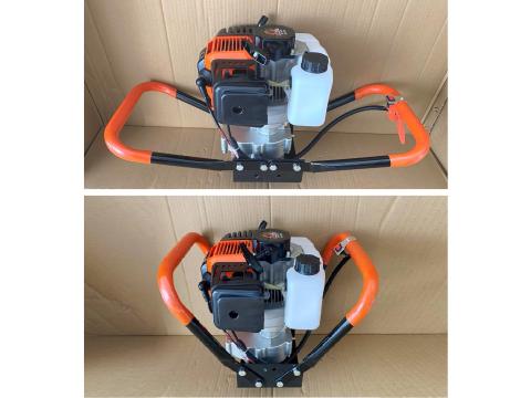 Talajfúró, földfúró 62 cm³/5,2 Le gödörfúró 1 és 2 személyes + 100, 150, 200-as fúró + 50 cm toldószár * BullTech Talajfúró, földfúró 62 cm³/5,2 Le gödörfúró 1 és 2 személyes + 100, 150, 200-as fúró + 50 cm toldószár * BullTech