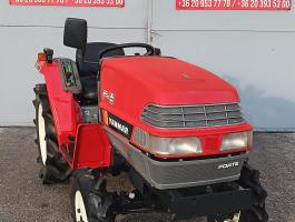 Yanmar F6 típusú összkerékhajtású,  háromhengeres,  15,5 LE-s kistraktor