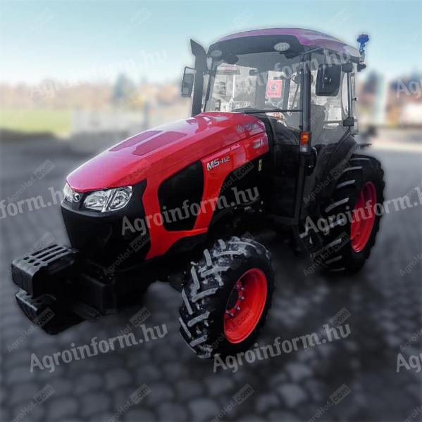 Kubota ültetvény traktor,  115 le / M5112 Narrow DTNQ Dual Speed traktor