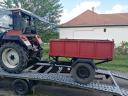 Traktor pótkocsi eladó – egytengelyes, billentős, masszív kivitel