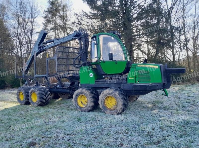 John Deere 810E Forwarder- 0%Áfa-Leszállítva-13800 órás