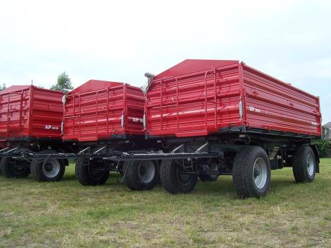 AP 2010 típusú (14t) terhelhetőségű kéttengelyes pótkocsi készletről (AJG) AP 2010 típusú (14t) terhelhetőségű kéttengelyes pótkocsi készletről (AJG)