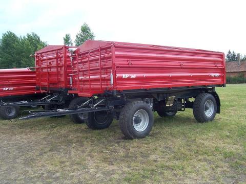 AP 2011 típusú (15 t) kéttengelyes pótkocsi készletről (AJG)
