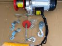 Elektromos csörlő 250kg - 500kg terhelésű,  6-12 m acélsodrony,  1020 W motor * Welnek Tools Professional * PA500 *