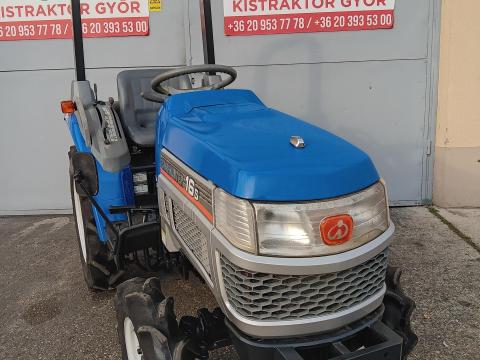 Iseki THS16 összkerekes,  szervokormányos,  háromhengeres,  16 LE-s kistraktor Iseki THS16 összkerekes,  szervokormányos,  háromhengeres,  16 LE-s kistraktor