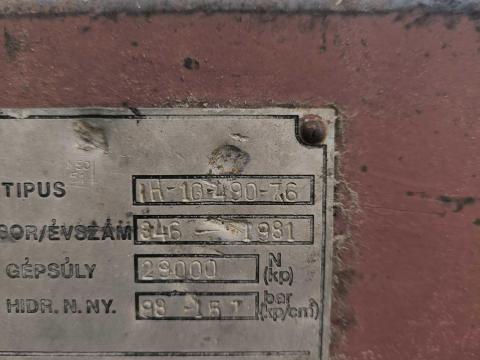 Ih 7.6 tárcsa Ih 7.6 tárcsa