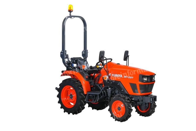 ✅ Kubota EK1-221 kompakt traktor ➡️ bomba áron