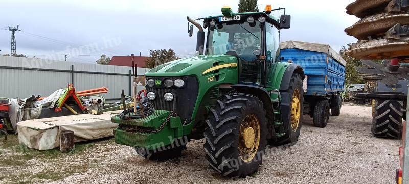 John Deere 7730 + ikerkerék