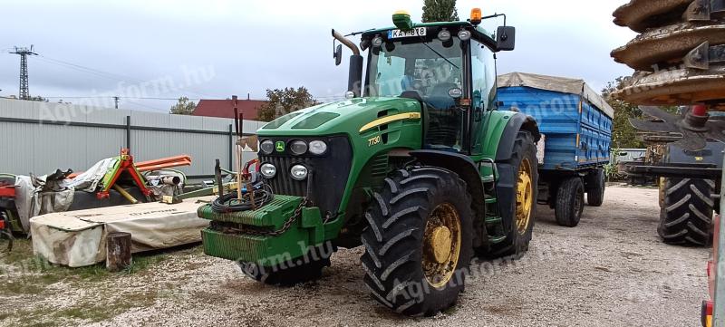 John Deere 7730 TLS + ikerkerék