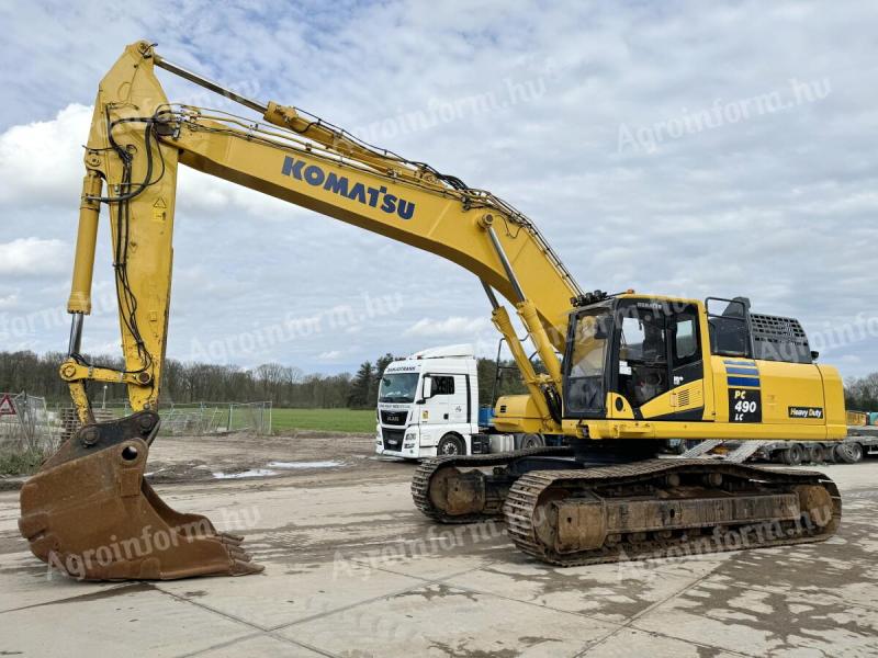 Komatsu PC490LC-11 / 2016 / 15 442 üzemóra / Lízing 20%-tól