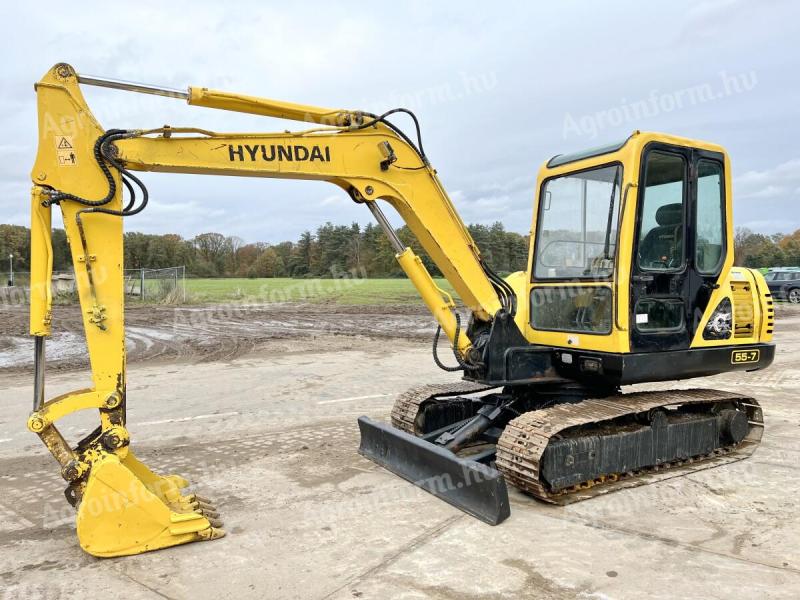 Hyundai R55-7 / 2008 / Lízing 20%-tól