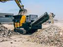 Agri World Master 70 gumitalpas pofás JAW betonzúzógép