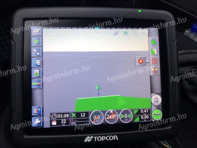 Eladó Topcon X25 monitor és SGR1 antenna kábelköteggel