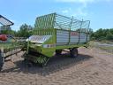 Claas K 28 köbös hamszter rendfelszedő kocsi 15 db szecskázókés