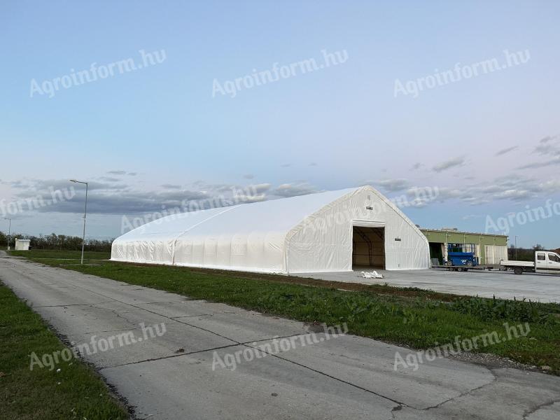 Ponyvacsarnok 12,2x24,4x7 m