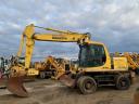 Komatsu PW170ES gumikerekes kotró