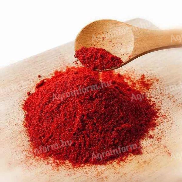 Fűszer paprika - őrölt csemege paprika - kalocsai piros paprika