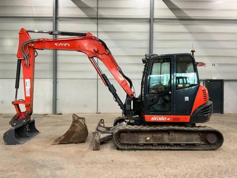 Kubota KX 080-4 / 2016 / 2.414 üzemóra / Lízing 20%-tól Kubota KX 080-4 / 2016 / 2.414 üzemóra / Lízing 20%-tól