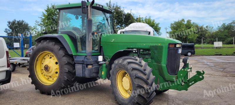 Adásvételivel - John Deere 8200 (210 LE, 8,1 l) légfékkel, ikerkerékkel