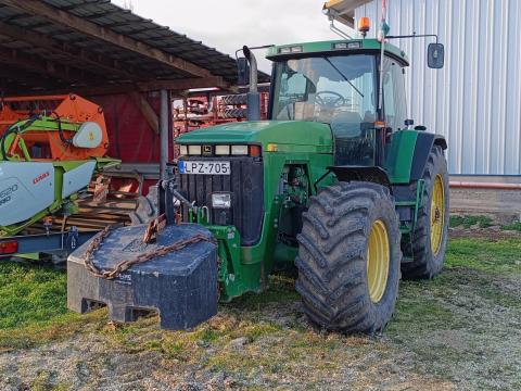 Adásvételivel, részletfizetéssel is, John Deere 8200 – légfék, ikerkerék