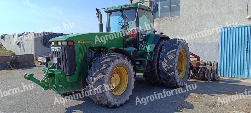 John Deere 8200 (210 LE,  8,1 L) + légfék + ikerkerék