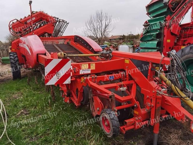 GRIMME GZ 1700, KÉTSOROS BURGONYAKOMBÁJN BURGONYAFELSZEDŐ PÓTKOCSIRA RAKÓ