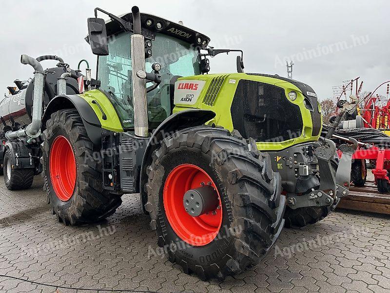 Claas Axion 870 C-MAtic Cebis traktor