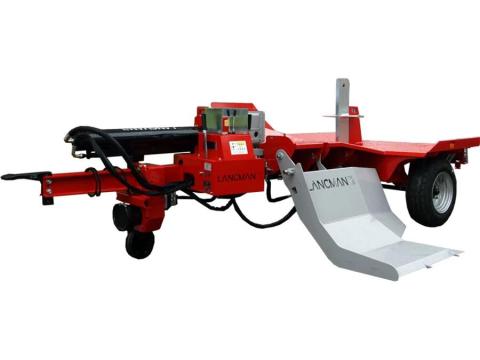 Lancman XTRA XLE 21 EL 7,5 kW Xtremspeed ipari vontatható rönkhasító Lancman XTRA XLE 21 EL 7,5 kW Xtremspeed ipari vontatható rönkhasító