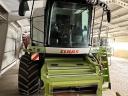 Claas Lexion 670 + V750 Auto Contour vágóasztal,  szállítókocsi,  repce oldalkasza bal,  jobb