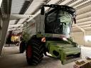 Claas Lexion 670 + V750 Auto Contour vágóasztal,  szállítókocsi,  repce oldalkasza bal,  jobb