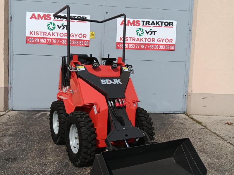 Új SDJK JKZ-360 gumikerekes minirakodó Briggs motorral,  240 kg kapacitással