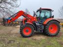 Kubota M7152 Standard+ Kubota MX T412 homlokrakodóval,  automata kormánnyal