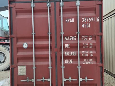 Eladó 40' HC konténer – 2022-es gyártás, kitűnő állapot Eladó 40' HC konténer – 2022-es gyártás, kitűnő állapot