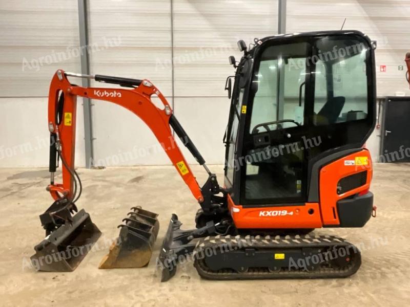 Kubota KX 019-4 minikotró / 2023 / 295 üzemóra / lízing 20%-tól