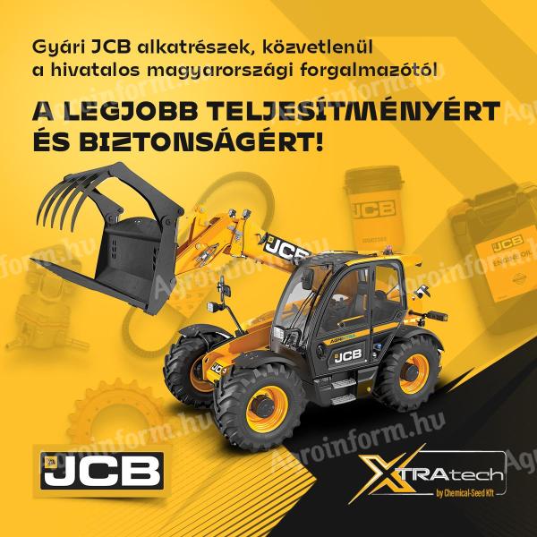 Gyári JCB-alkatrészek közvetlenül a hivatalos magyarországi forgalmazótól