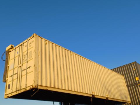 40' HC extra magas, újszerű tengeri konténer, raktárkonténer, tároló 40' HC extra magas, újszerű tengeri konténer, raktárkonténer, tároló