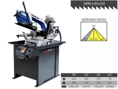 PILOUS ARG 200 PLUS gravitációs szalagfűrészgép PILOUS ARG 200 PLUS gravitációs szalagfűrészgép