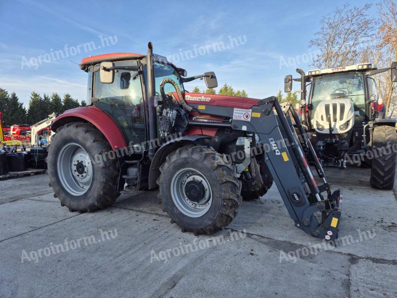 CASE IH FARMALL 95 U traktor 4000 üzemórával,  QUICKE Q49 homlokrakodóval eladó